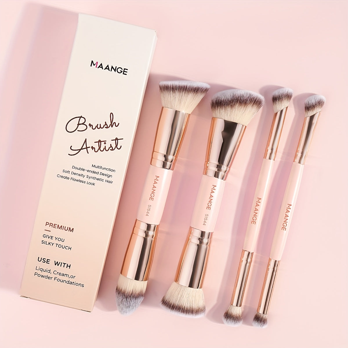 ProDuo 4 – MAANGE Double-Ended Face Brush Set