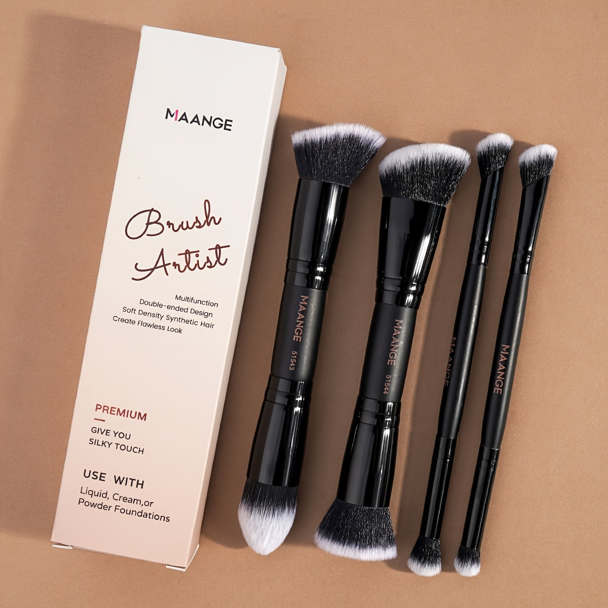 ProDuo 4 – MAANGE Double-Ended Face Brush Set