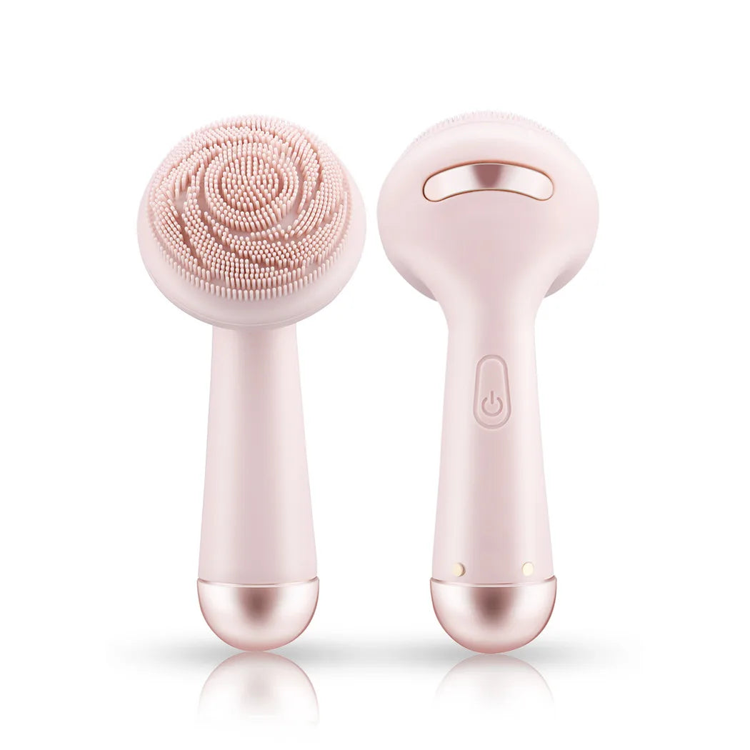 Electric Silicone Facial Cleansing Brush – Rechargeable & Waterproof
