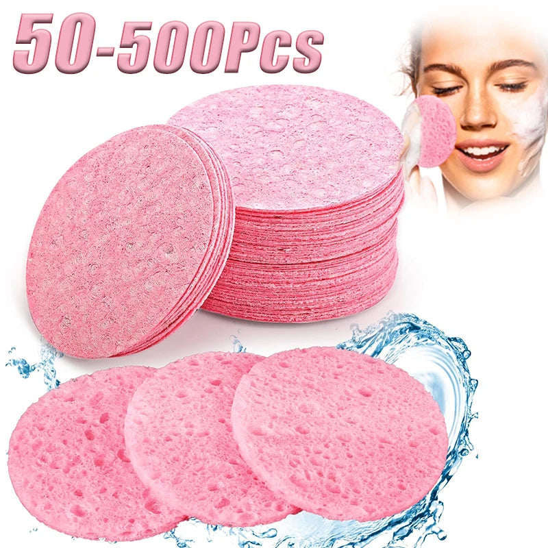 PurePuff Reusable Cellulose Facial Sponges