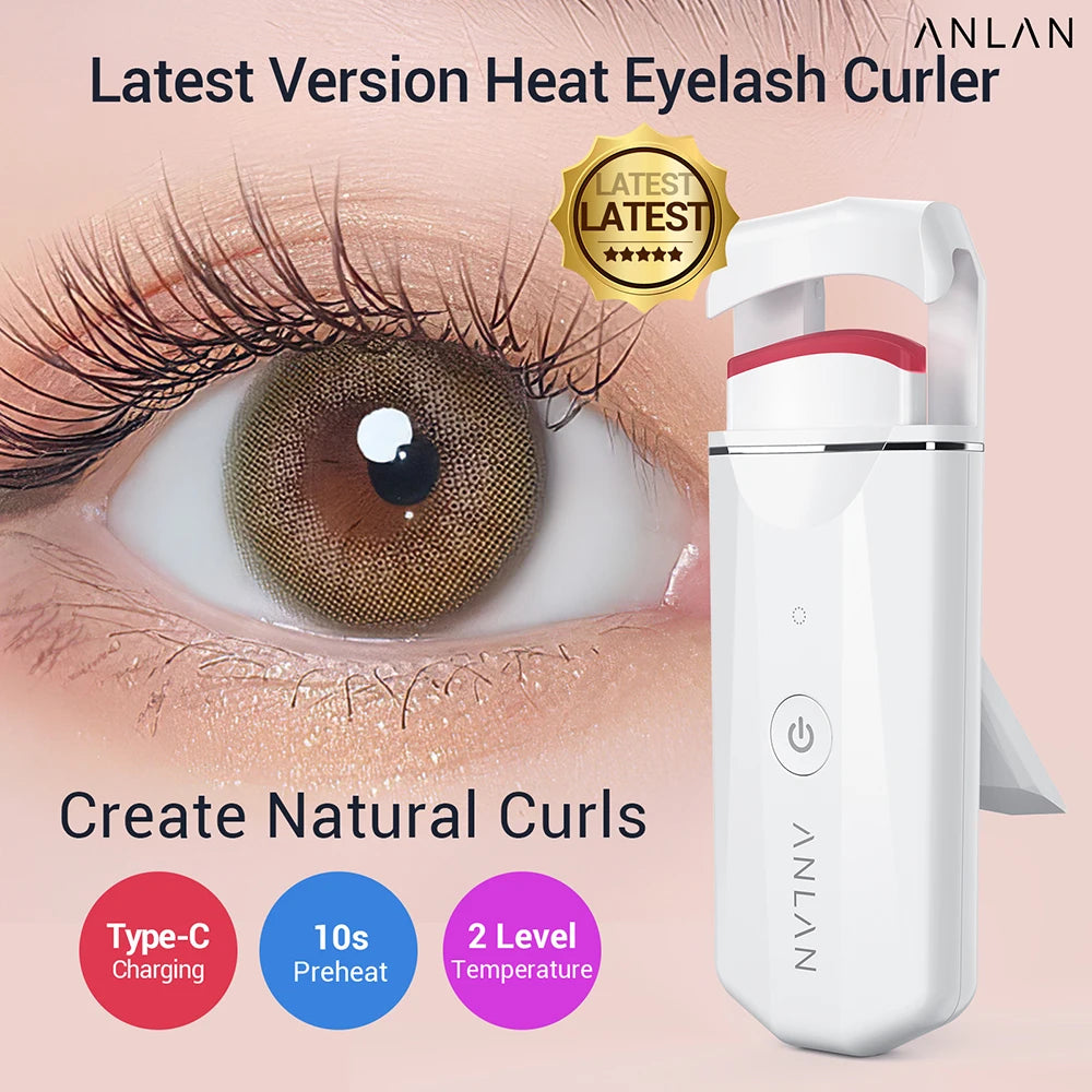ANLAN Rechargeable Electric Heated Eyelash Curler