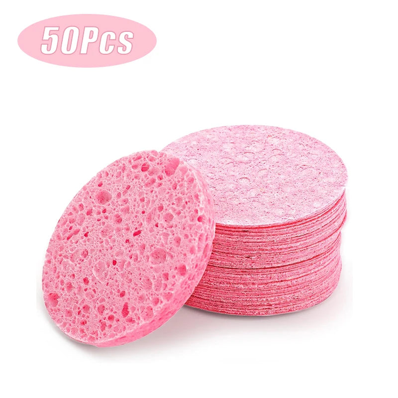 PurePuff Reusable Cellulose Facial Sponges