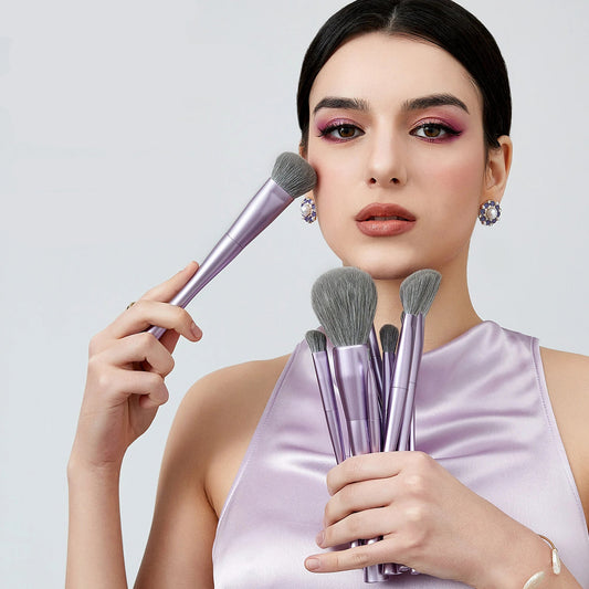 Jessup T512 Makeup Brush Set – 3 to 14pcs Vegan Brushes for Face & Eyes
