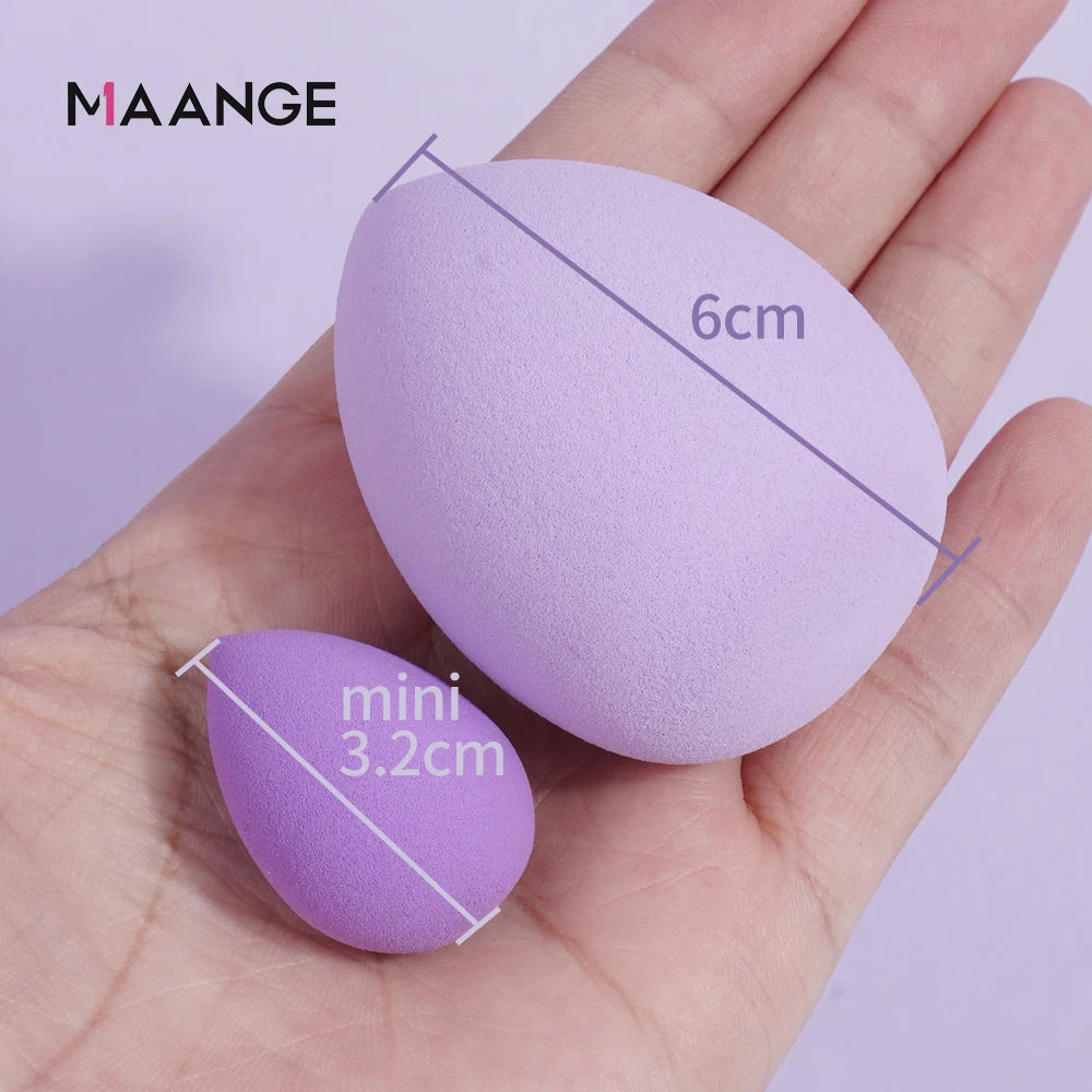 MAANGE 5-Piece Colorful Makeup Sponge Set