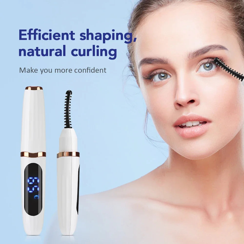 Portable Electric Eyelash Curler – Quick & Long-Lasting Curl