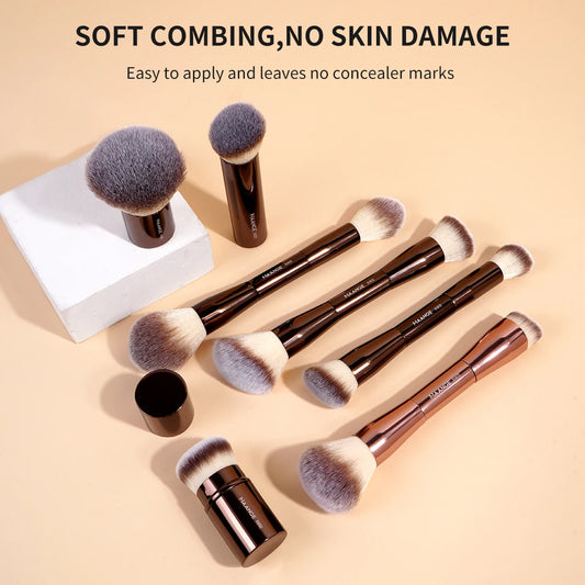 MAANGE Pro Dual-Ended 20-Piece Makeup Brush Set with Bag