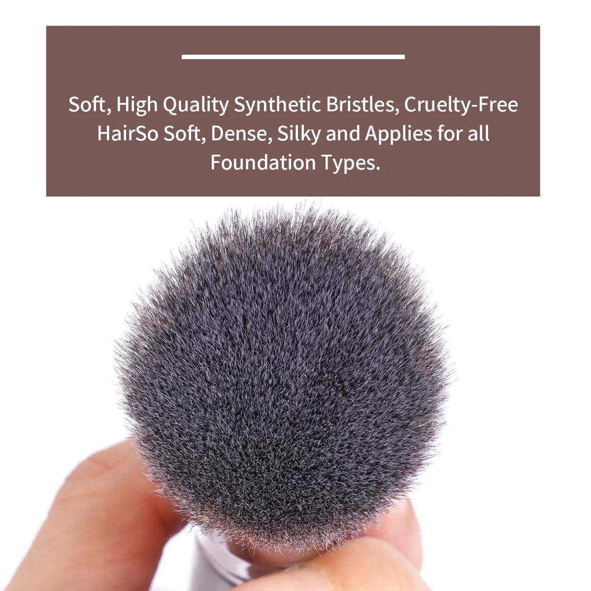 FlawlessDuo Pro Foundation Brush Set