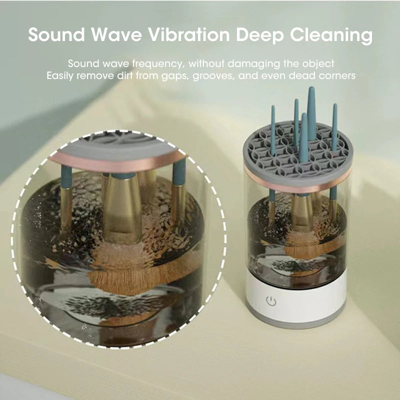 PerfectClean Portable Makeup Brush Cleaner & Sterilizer