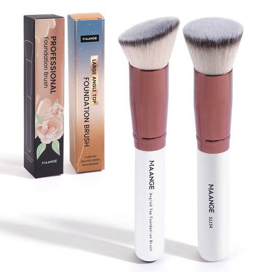 FlawlessDuo Pro Foundation Brush Set