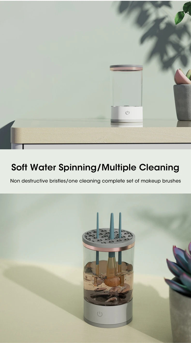 PerfectClean Portable Makeup Brush Cleaner & Sterilizer