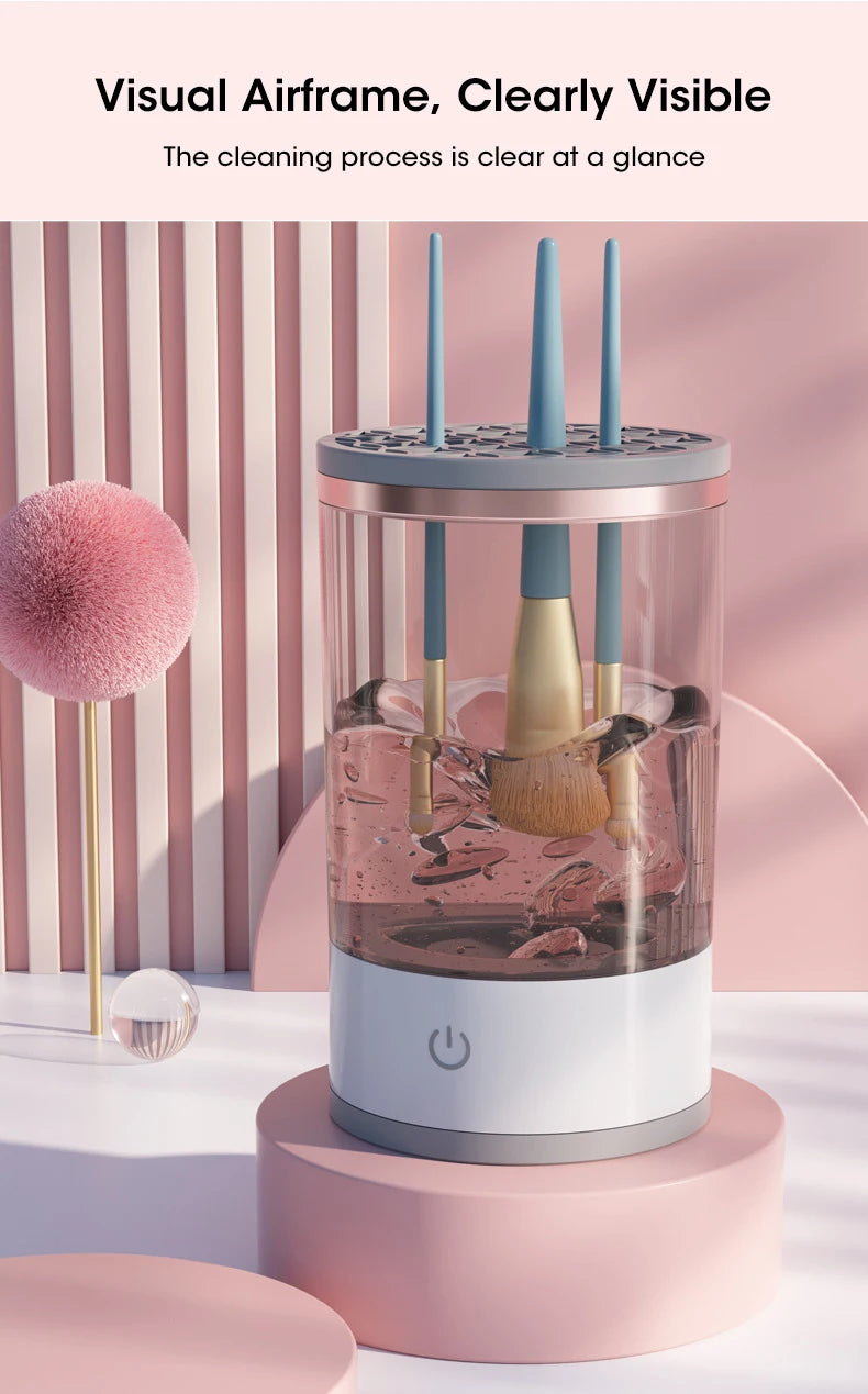 PerfectClean Portable Makeup Brush Cleaner & Sterilizer