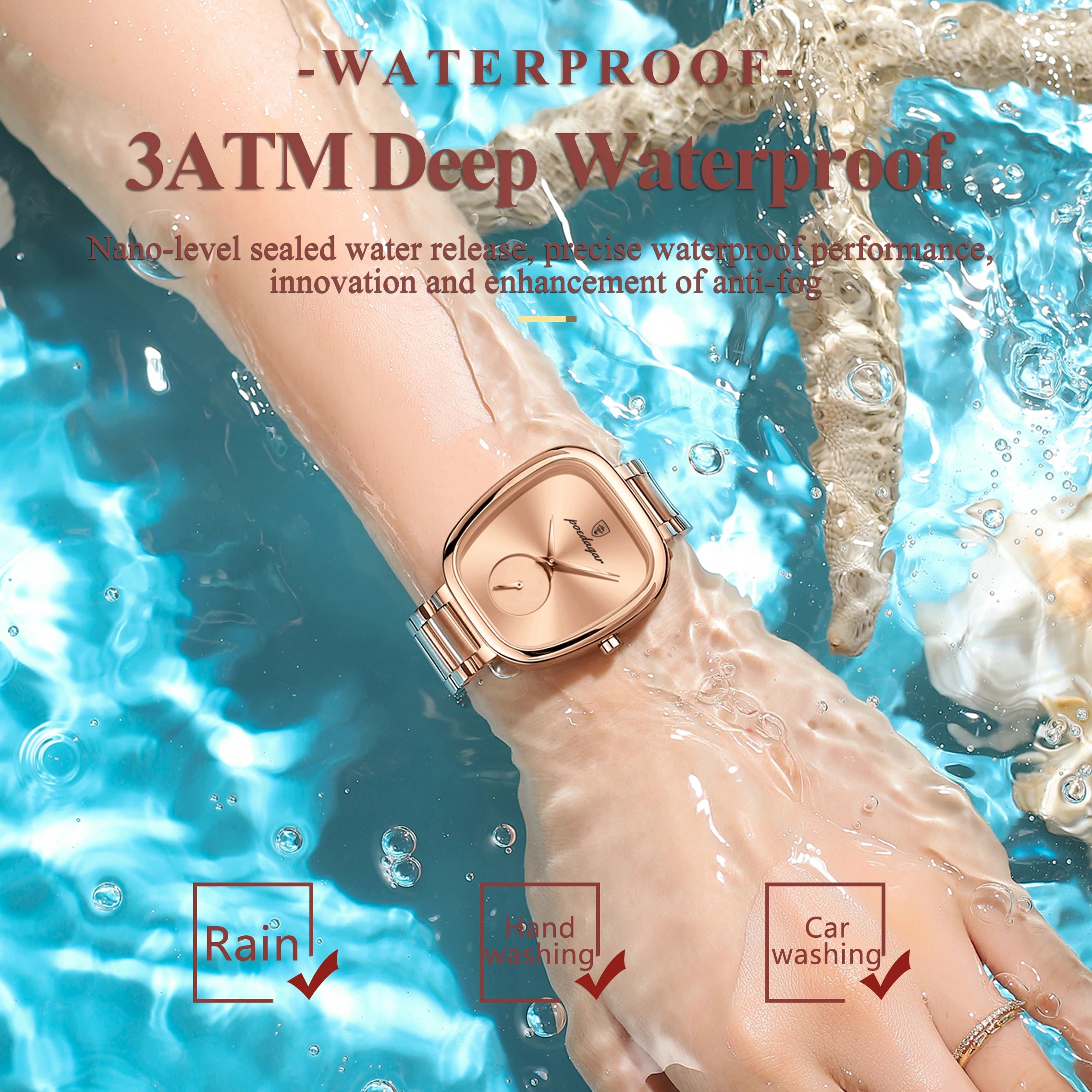 POEDAGAR Luxury Women's Watch