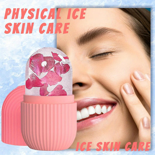 GlowIce Silicone Face Massager Set