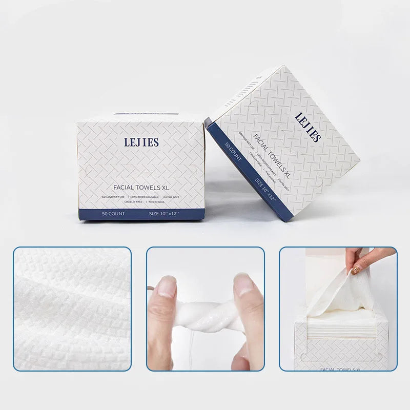 CRLOB Biodegradable Disposable Face Towels