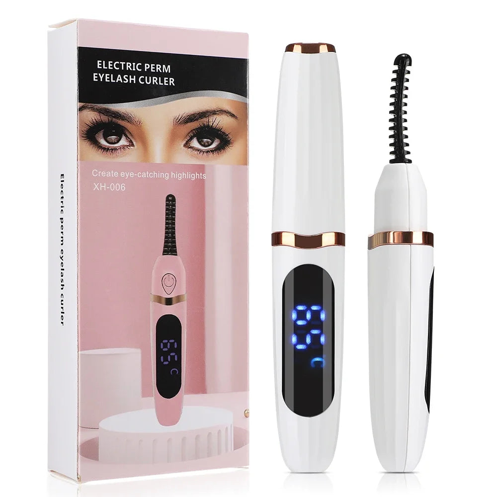 Portable Electric Eyelash Curler – Quick & Long-Lasting Curl