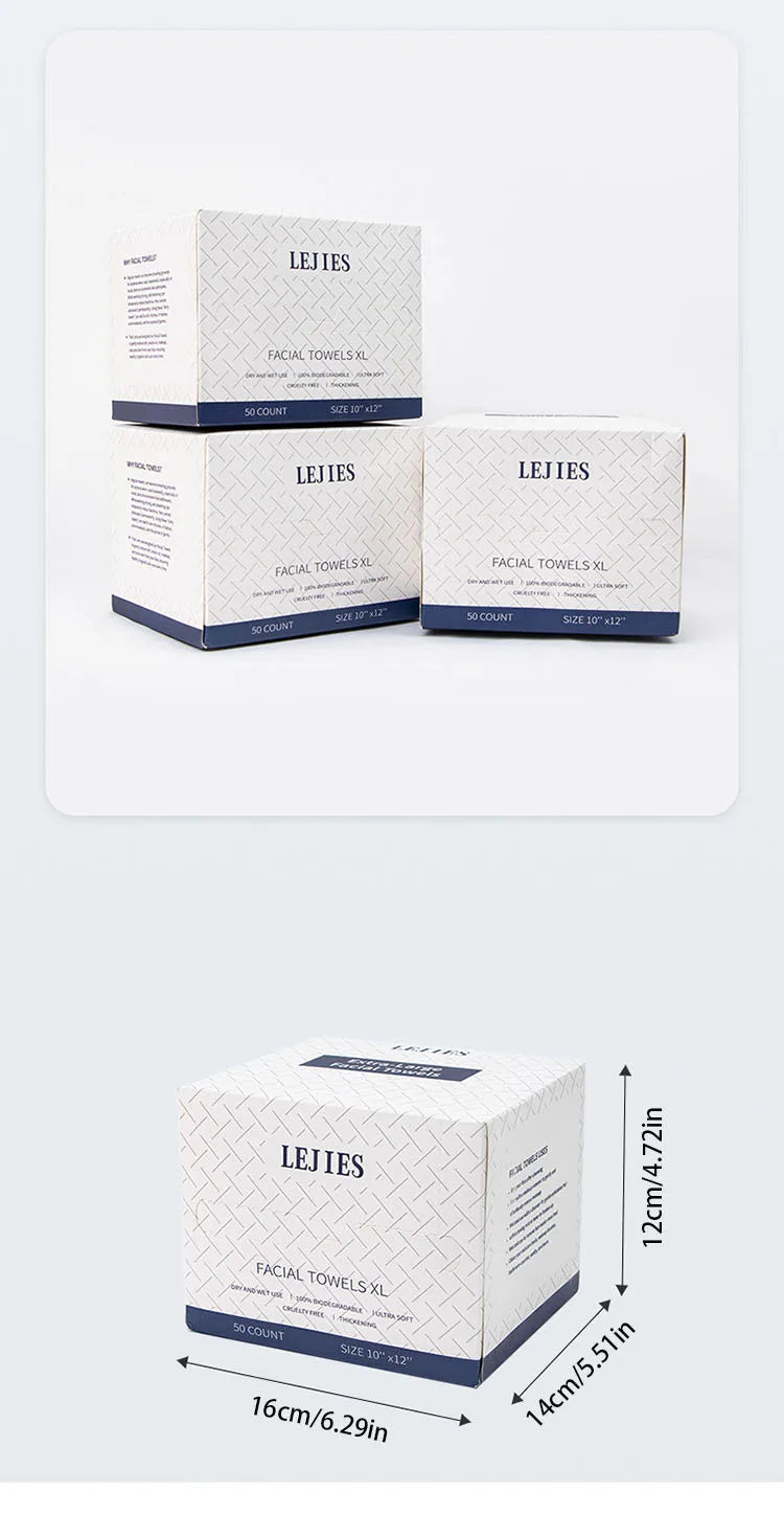 CRLOB Biodegradable Disposable Face Towels
