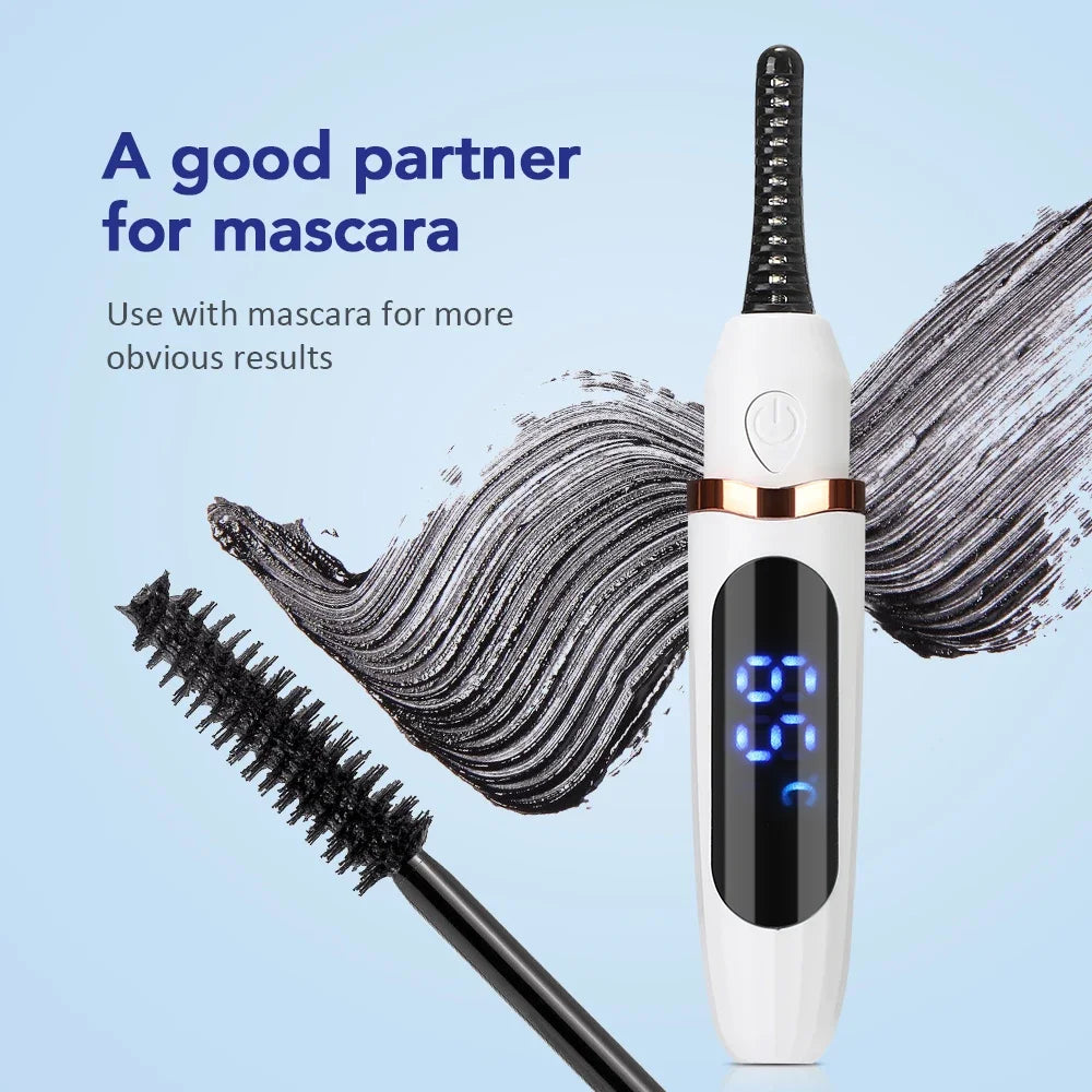 Portable Electric Eyelash Curler – Quick & Long-Lasting Curl