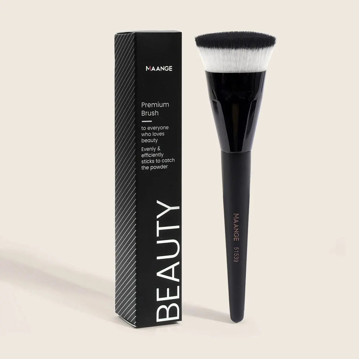 MAANGE Pro Flat Head Kabuki Brush