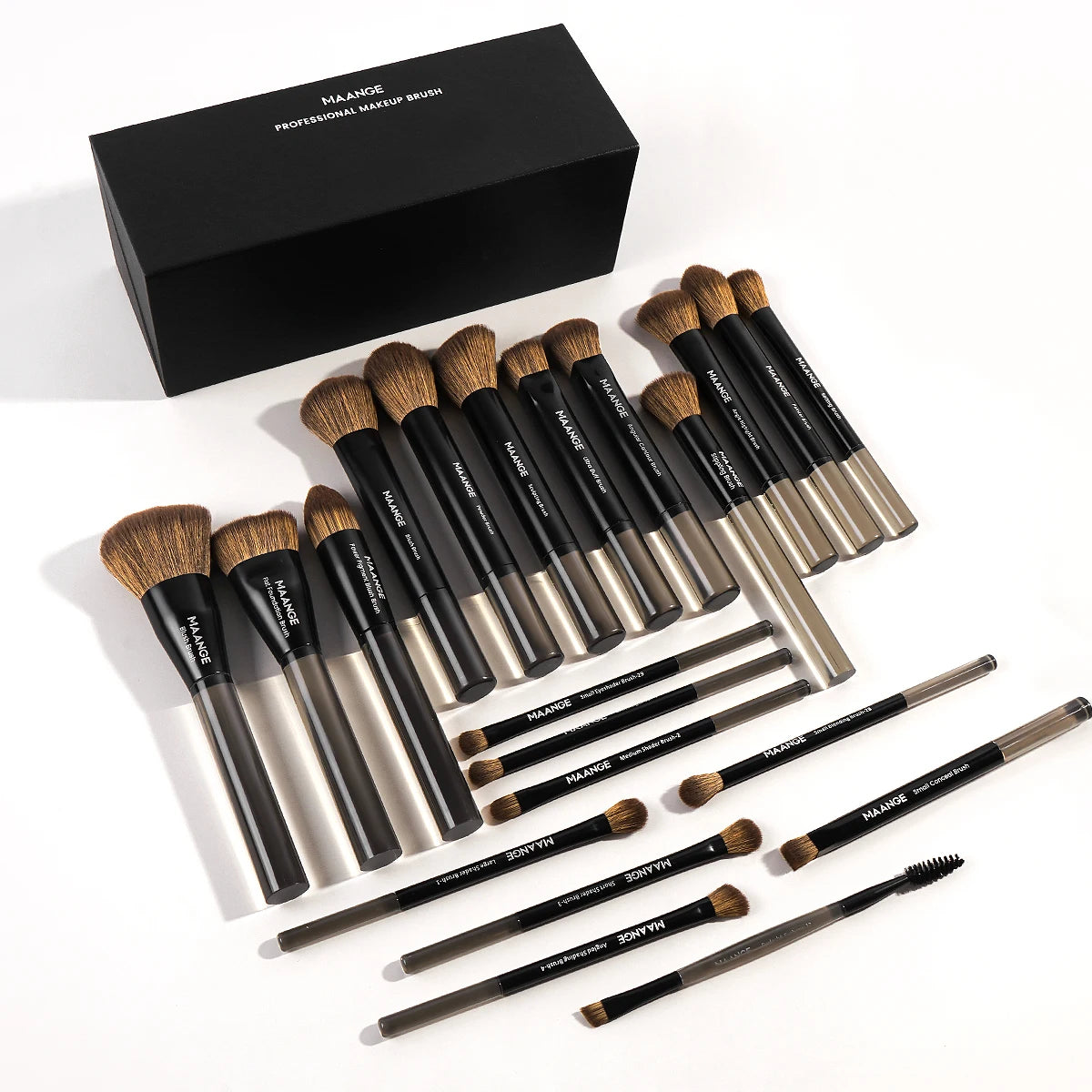 MAANGE 21PCS Magic Pink Makeup Brush Set