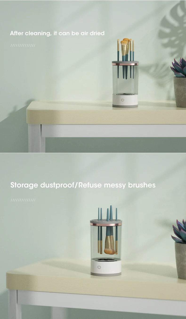 PerfectClean Portable Makeup Brush Cleaner & Sterilizer
