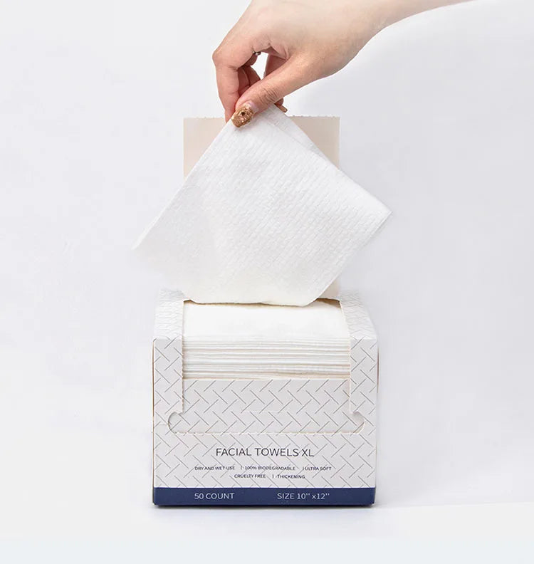 CRLOB Biodegradable Disposable Face Towels