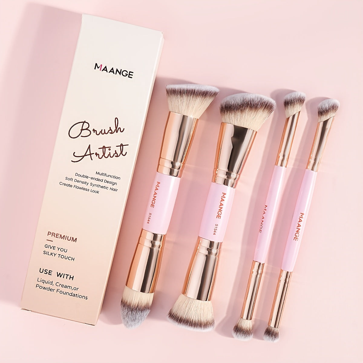 ProDuo 4 – MAANGE Double-Ended Face Brush Set