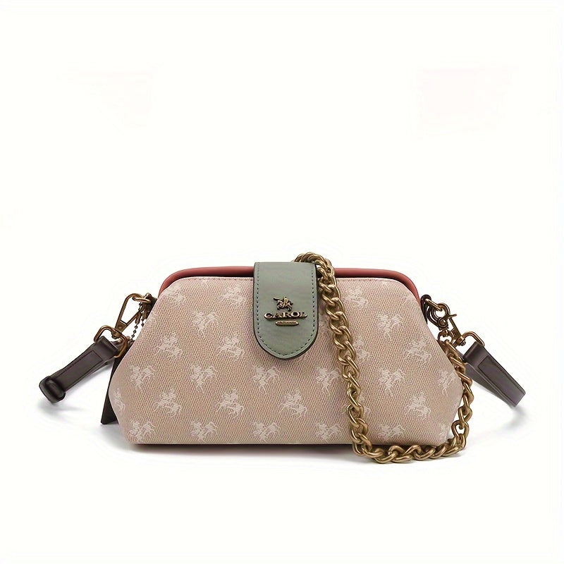 Apricot Elegance Shoulder Bag
